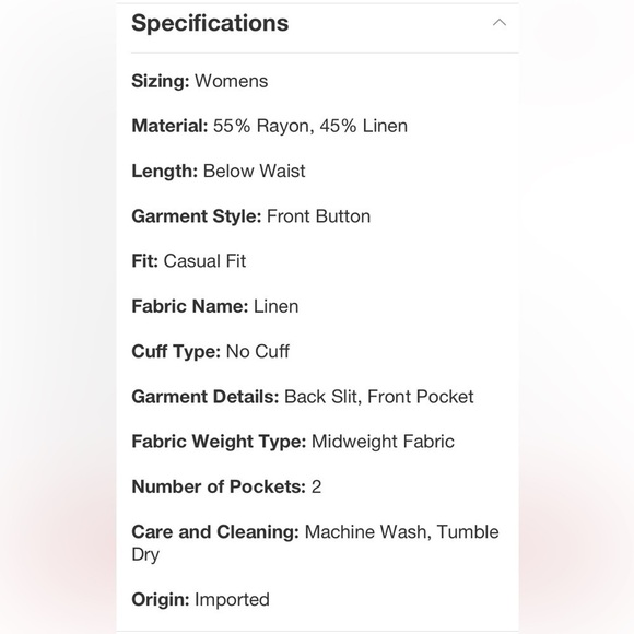 Women's Linen Spring Blazer - A New Day™
Tan new 🆕 - Picture 8 of 8